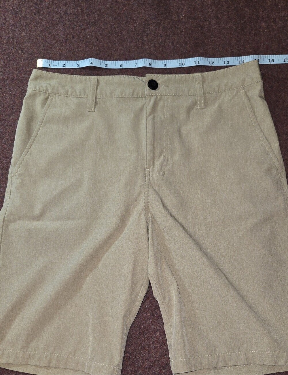 RSQ Hybrid Shorts Boys Size 18 Tan